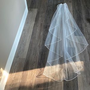 Custom Made Wedding Veil - Floor Length